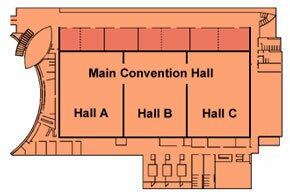 The Convention Hall Floor Plan